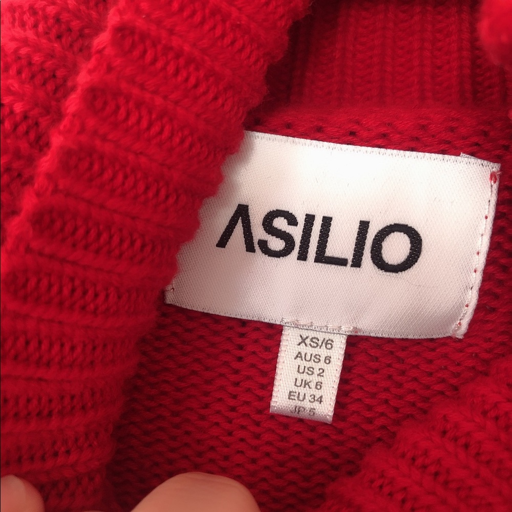 ASILIO PRIORIE WRAP CROP SWEATER - Picture 5 of 6